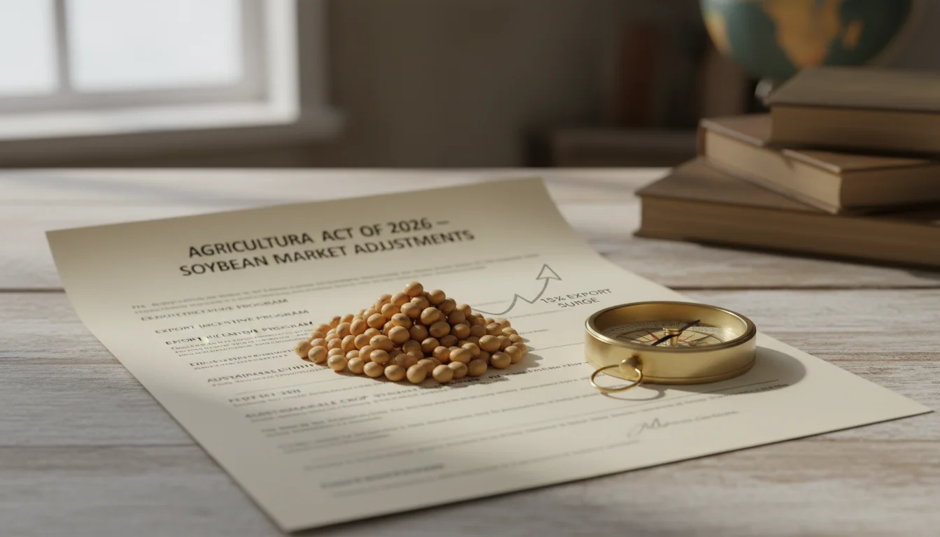 Soybean Market Changes: 2026 Policy, 15% Export Surge